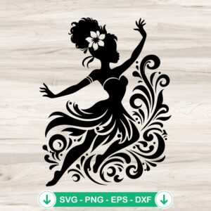 Mandala Disney Princess SVG file for cutting machines