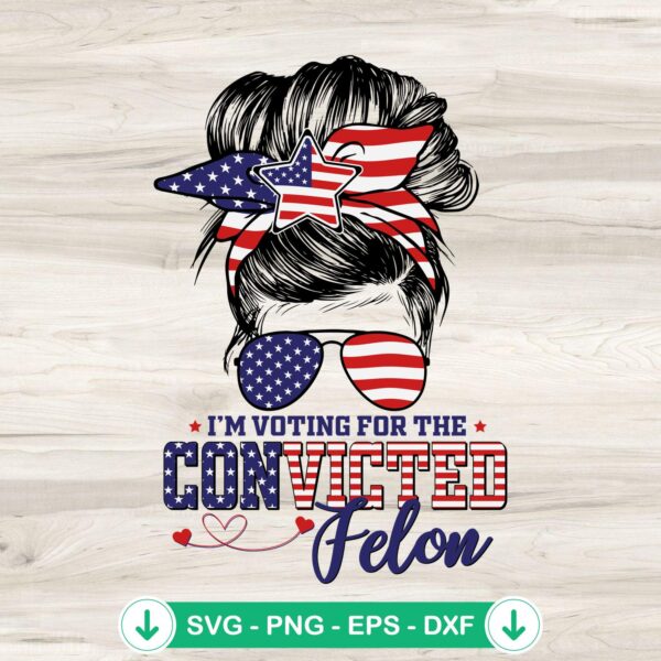 Messy Bun Trump Girl svg file, cricut svg cut file