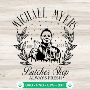 Michael Myers SVG file for Cricut and cutting machine