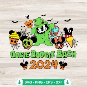 Mickey Oogie Boogie Bash SVG file, cricut svg cut file for Halloween