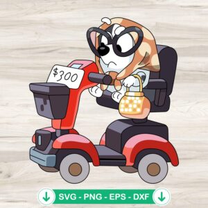 Muffin Granny SVG file, cutting file for Cricut
