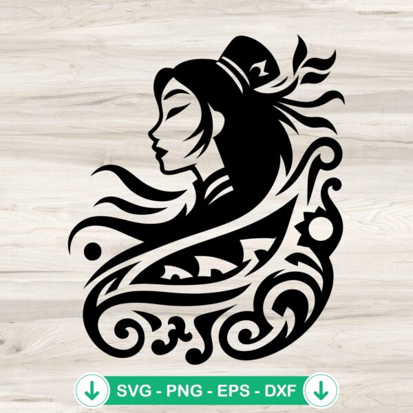 Mulan Mandala SVG file for Cricut and cutting machines