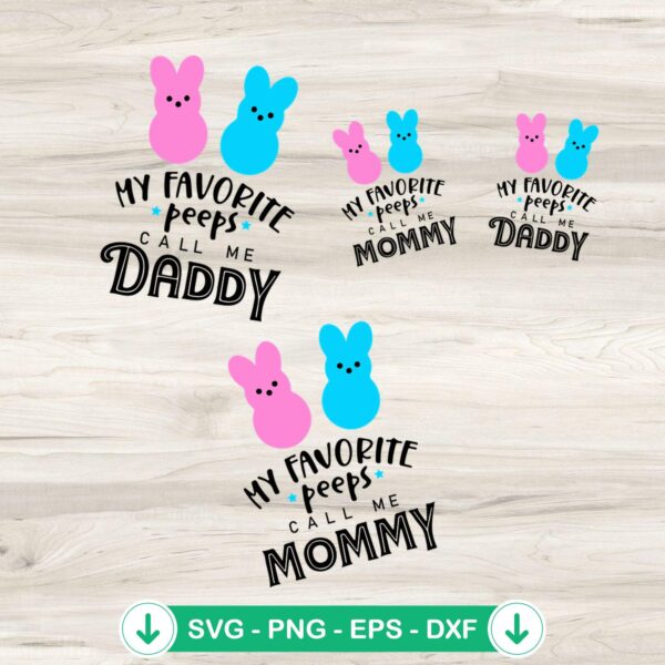 Mom Easter SVG file, Dad Easter cut file for crafting