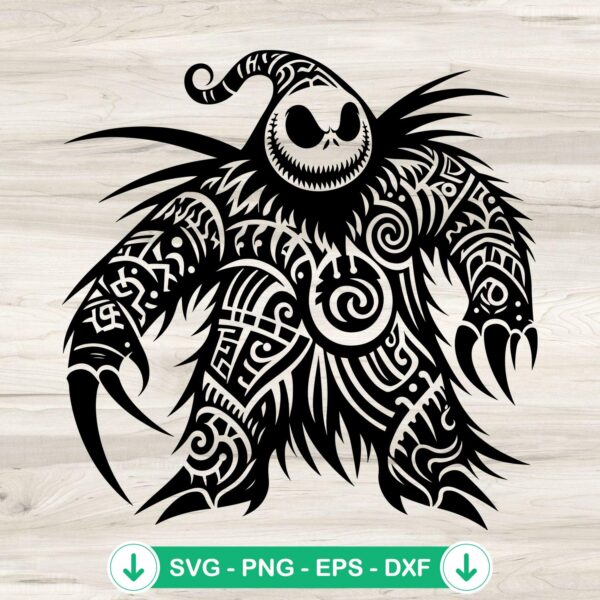Oogie Boogie Mandala SVG file for Cricut and cutting machine