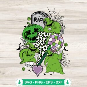Oogie Boogie SVG file for Halloween themed cutting projects