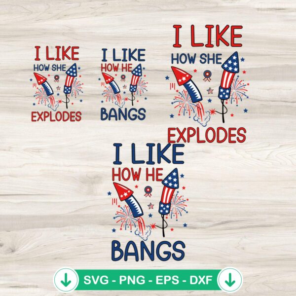Patriotic Couple SVG file for cutting machines