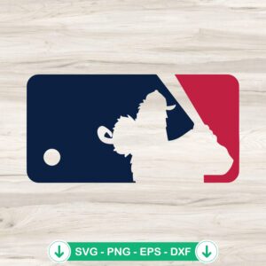 Phillie Phanatic SVG file for Cricut, cutting file