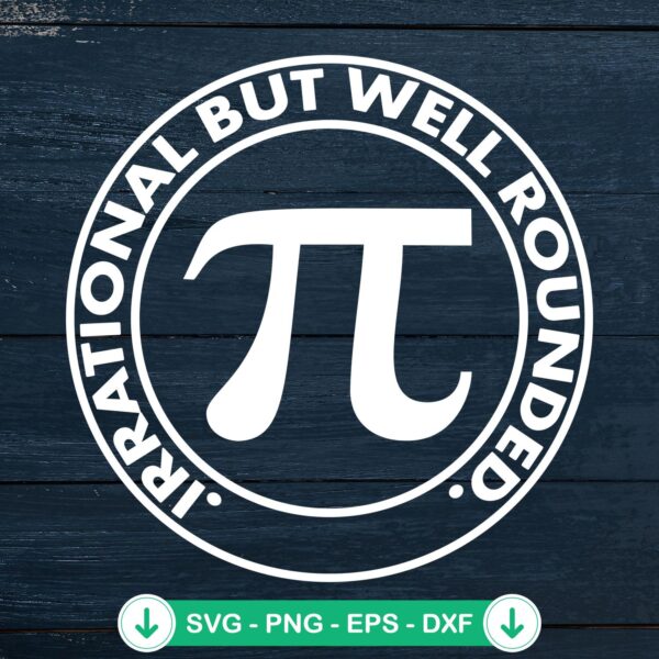 Pi Symbol SVG file for Cricut and cutting file
