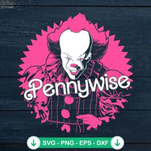 Pennywise It movie SVG file for cutting machines cricut