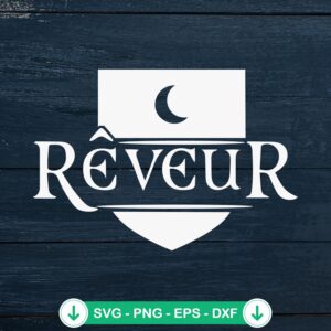 Reveur SVG file for cricut svg cutting files