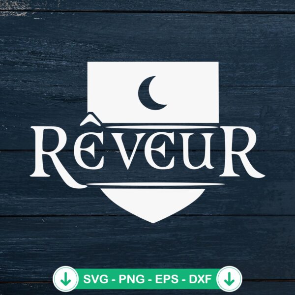 Reveur SVG file for cricut svg cutting files