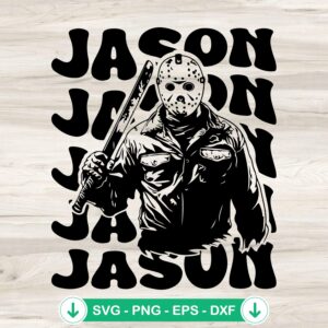 Jason Voorhees SVG file for Cricut and cutting machine