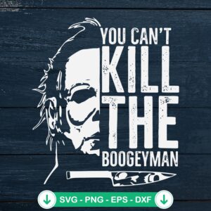 Silhouette Michael Myers SVG file for Cricut cutting machine