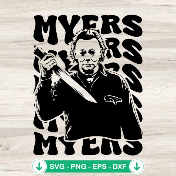 Michael Myers SVG file for Cricut and cutting machines