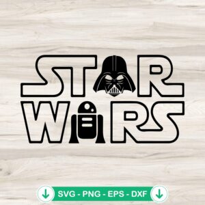 Darth Vader svg file, Star Wars cut file for cricut