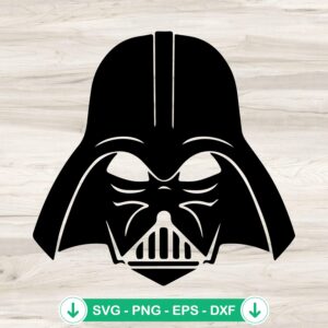 Darth Vader svg file for cutting machines, cricut svg file