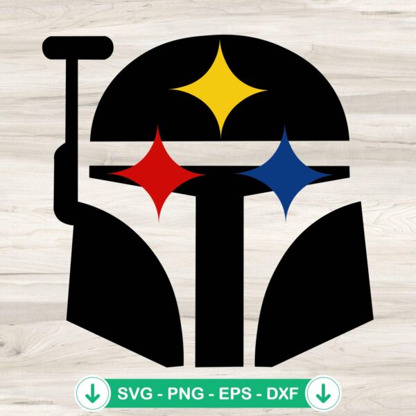 Darth Vader Steelers SVG file for cutting machine