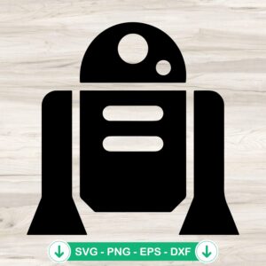 Star Wars R2D2 SVG file for cutting machine