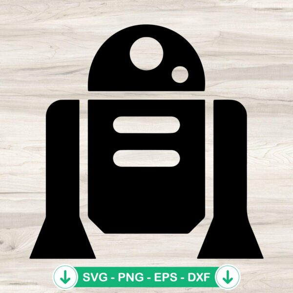 Star Wars R2D2 SVG file for cutting machine