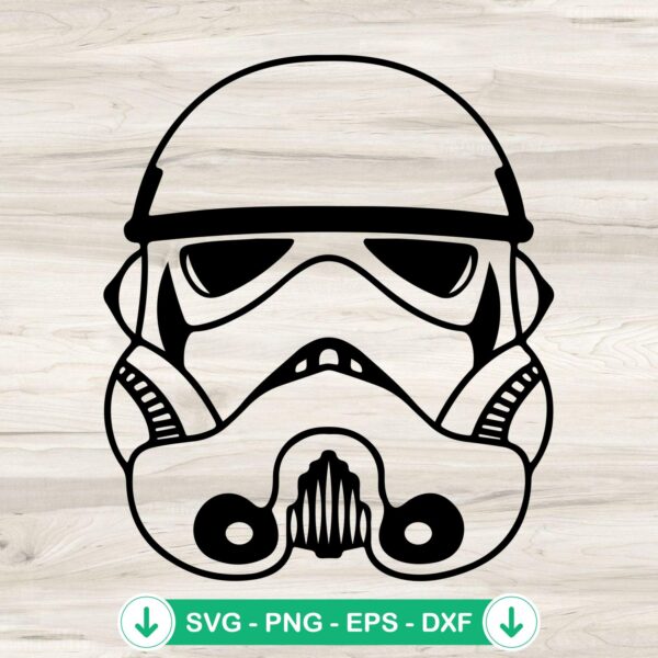 Star Wars Stormtrooper SVG file for cutting machines