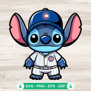 Chicago Cubs baseball svg file for Cricut and cutting projects