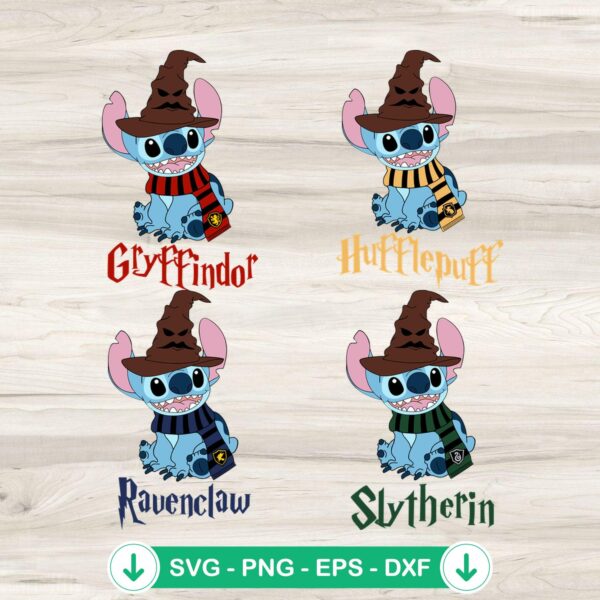 Stitch Harry Potter SVG bundle for Cricut and cutting machines