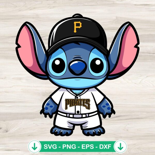 Pittsburgh Pirates baseball SVG file for cricut cutting