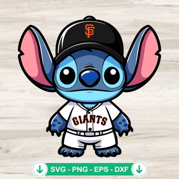 San Francisco Giants Baseball SVG file for cutting machines