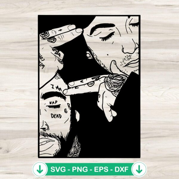 Suicideboys SVG file for Cricut and Silhouette cutting file
