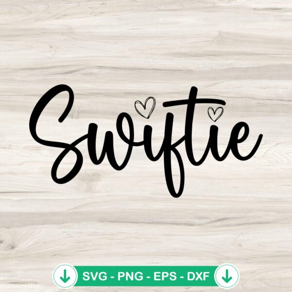Swiftie Heart SVG file for Cricut and cutting machines