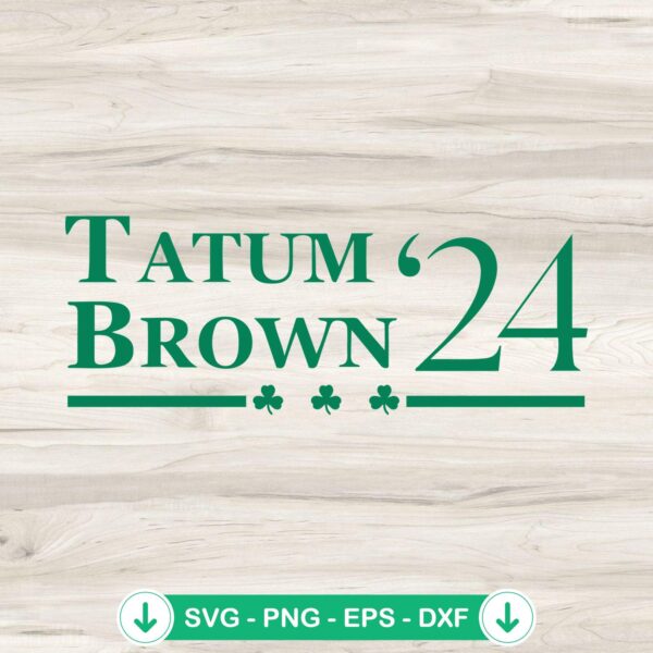 Tatum Brown 24 SVG file for Cricut and cutting machines