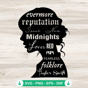 Taylor Swift 1989 SVG file for cutting machines
