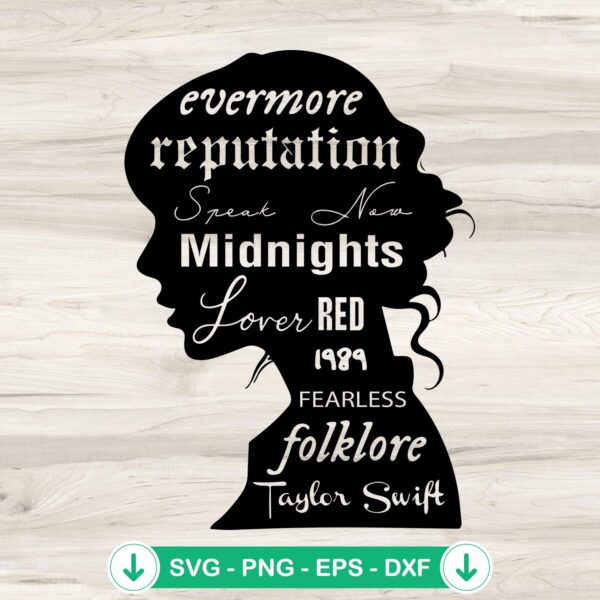 Taylor Swift 1989 SVG file for cutting machines