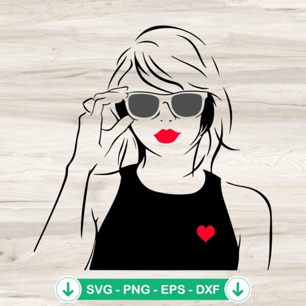 Taylor Swift SVG file for Cricut, cut file for crafts