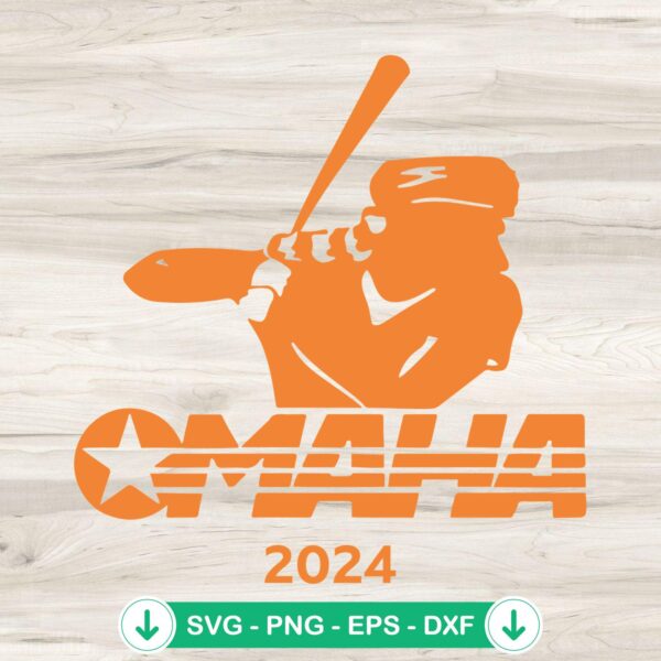 Tennessee Vols Baseball Omaha 2024 SVG file for cricut