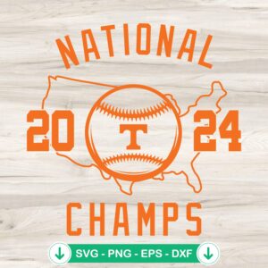 Tennessee Volunteers Baseball SVG file for Cricut and cutting machine