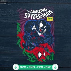 The Amazing Spider-Man Venom Is Back SVG file for cutting machines