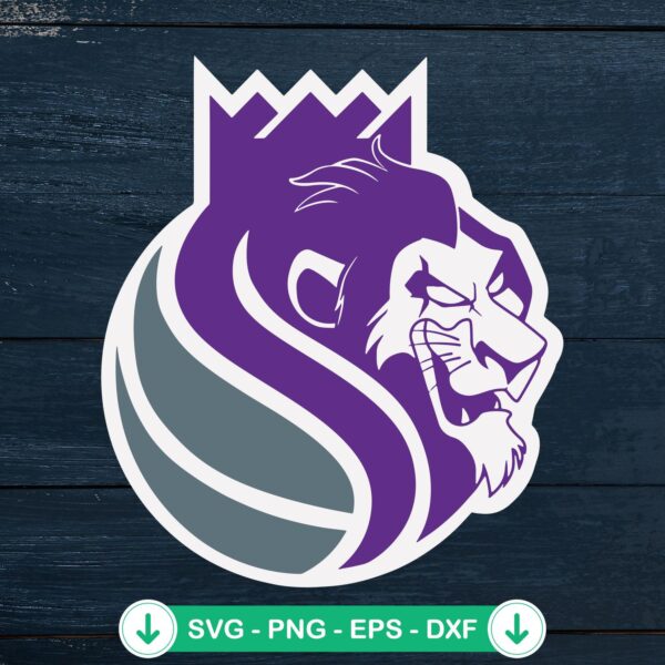 Scar Sacramento Kings SVG file for cutting machines.