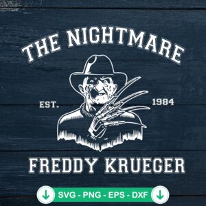 Freddy Krueger svg file for cutting machines