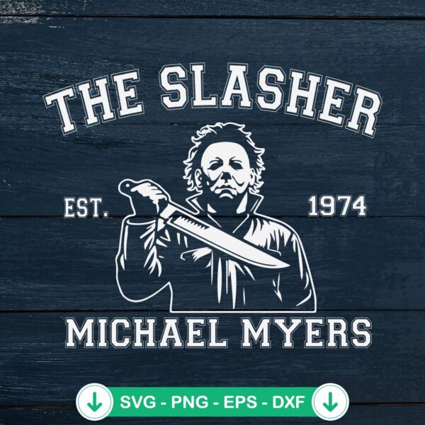 The Slasher Est 1974 SVG file for Cricut and cutting machine