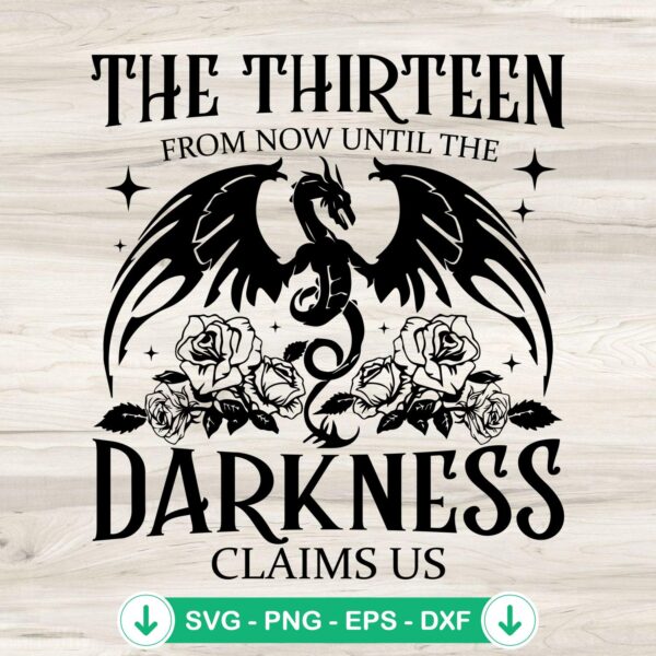 Thirteen Throne Of Glass SVG file for cutting machines