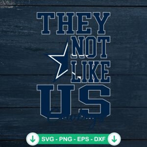 Dallas Cowboys football SVG file for Cricut cutting machine