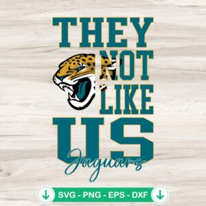 Jacksonville Jaguars football SVG file for Cricut cutting machine