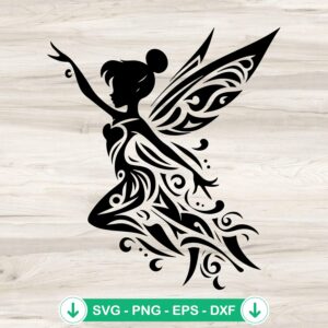 Tinker Bell svg file cut file for cricut cutting machine