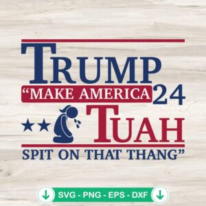 Trump Make America Hawk SVG file for cricut cutting machine
