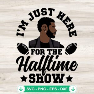 Usher Super Bowl 2024 Halftime Show SVG file for Cricut