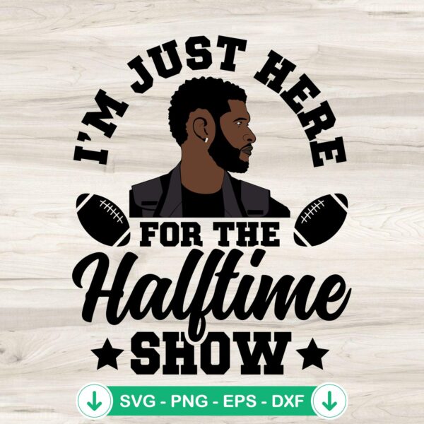 Usher Super Bowl 2024 Halftime Show SVG file for Cricut