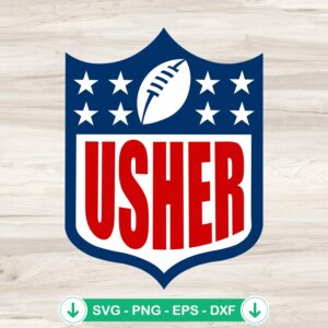 Usher Super Bowl 2024 svg file for cutting machines