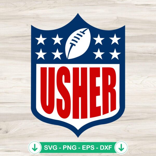 Usher Super Bowl 2024 svg file for cutting machines