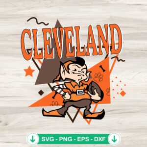 Cleveland Brownie The ELF SVG file for Cricut cutting machine